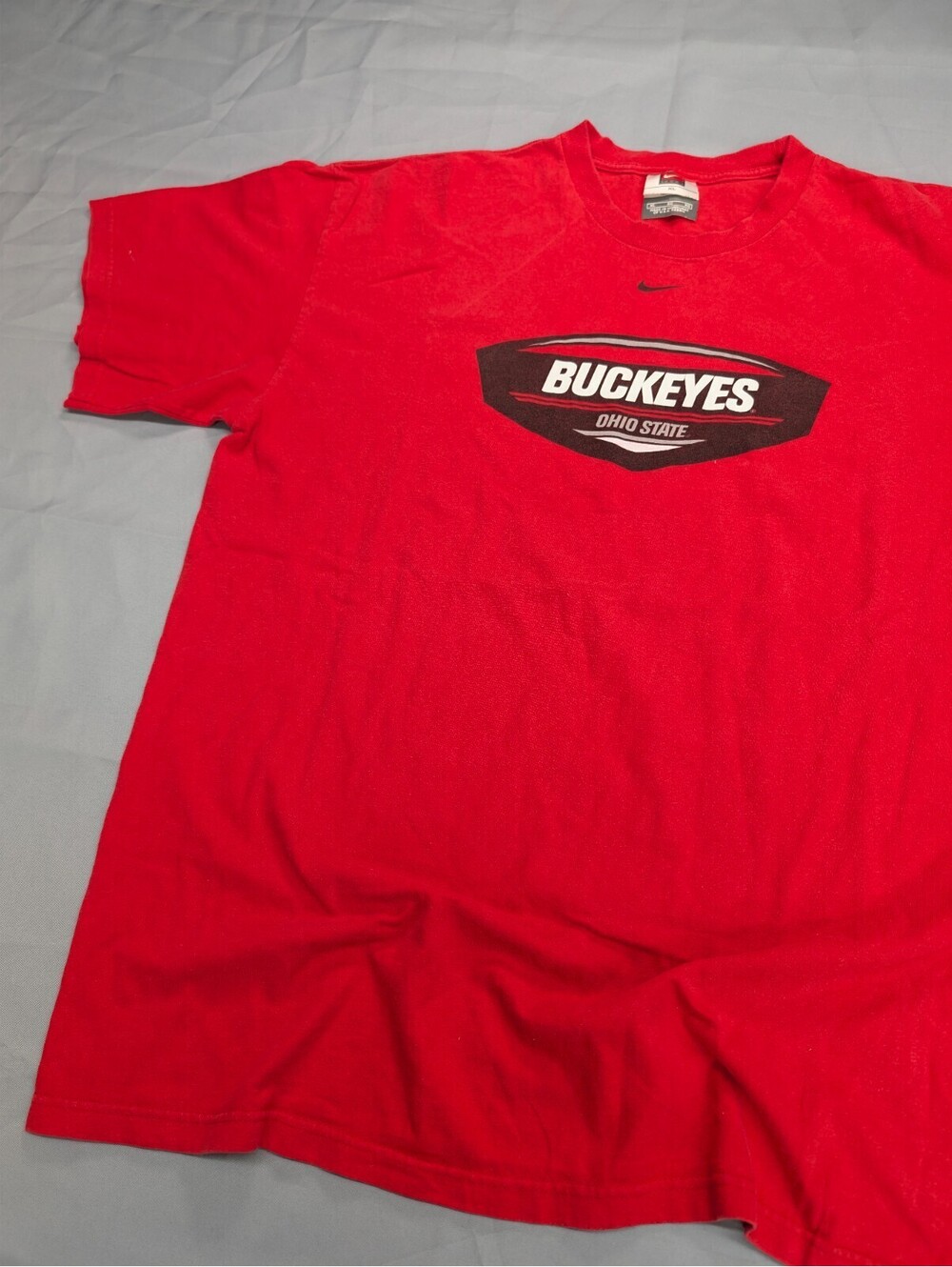 Ohio State Buckeyes Nike Shirt Mens XL Red Graphic Tee Y2K
